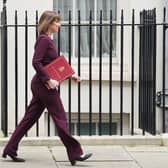 Chancellor of the Exchequer Rachel Reeves leaving 11 Downing Street, London, for the House of Commons to deliver her spring statement to MPs. Picture: Stefan Rousseau/PA Wire