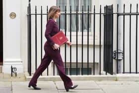 Chancellor of the Exchequer Rachel Reeves leaving 11 Downing Street, London, for the House of Commons to deliver her spring statement to MPs. Picture: Stefan Rousseau/PA Wire