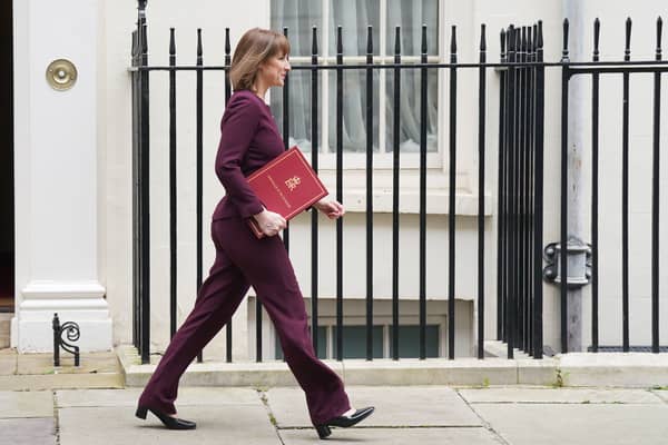 Chancellor of the Exchequer Rachel Reeves leaving 11 Downing Street, London, for the House of Commons to deliver her spring statement to MPs. Picture: Stefan Rousseau/PA Wire