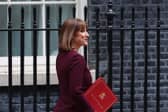 Chancellor Rachel Reeves leaves 11 Downing Street on her way to deliver her Spring Statement to Parliament (Picture: Peter Nicholls)
