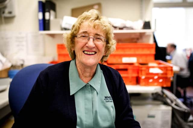 Cathie Lackie, 90, is saying goodbye to her 'work family' to spend more time with her real family