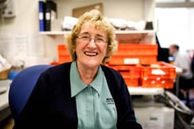 Cathie Lackie, 90, is saying goodbye to her 'work family' to spend more time with her real family