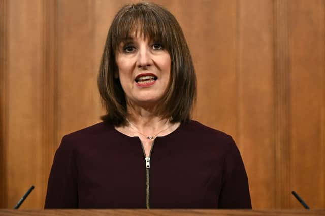 Chancellor Rachel Reeves gives a press conference after delivering her Spring Statement to the Commons (Picture: Ben Stansall/WPA pool)