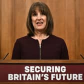 Chancellor Rachel Reeves gives a press conference after delivering her Spring Statement to the Commons (Picture: Ben Stansall/WPA pool)