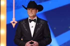 Pete Hegseth, Donald Trump's Defence Secretary, seen hosting the 2023 Fox Nation Patriot Awards during his previous career in television (Picture: Terry Wyatt)