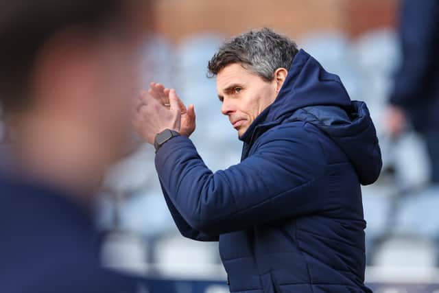 St Johnstone head coach Simo Valakari is hoping to lead his side to Premiership survival. (Photo by Roddy Scott / SNS Group)