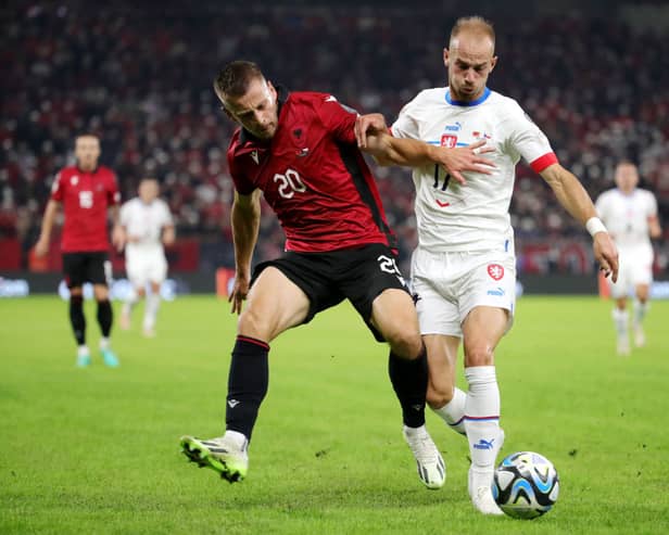 Vaclav Cerny was on the scoresheet for Czechia. Cr: Getty Images.