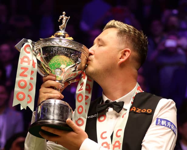 Kyren Wilson is the reigning World Snooker Champion.