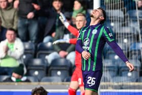 Nectar Triantis has addressed his future while on international duty with Hibs. Cr: SNS Group.