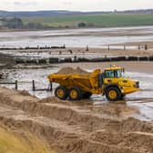 More than 28,500 tonnes of sand is being used to rebuild dunes on the St Andrews Links Trust courses 