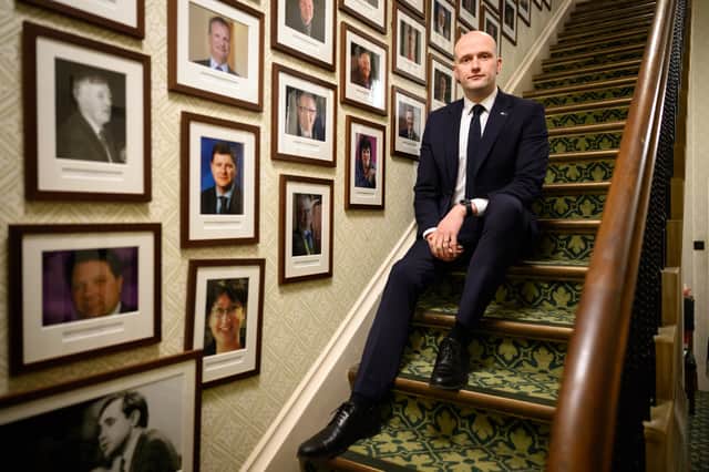 Stephen Flynn, pictured in the Westminster parliament, has designs on a switch to Holyrood (Picture: Leon Neal)