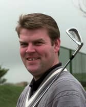 Two-time Scottish PGA champion Colin Gillies pictured at West Lothian Golf Club in 1998