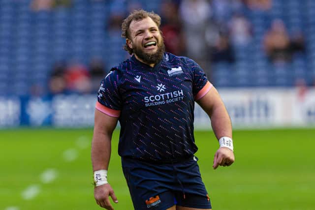 Pierre Schoeman is part of an all-new front row for Edinburgh against the Dragons.