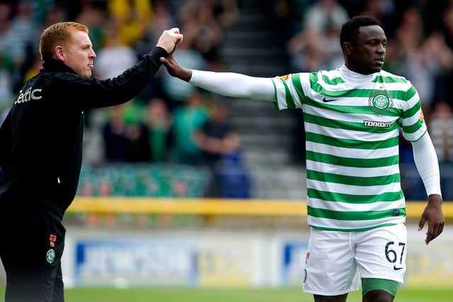 Victor Wanyama has teamed up with his old Celtic manager Neil Lennon.