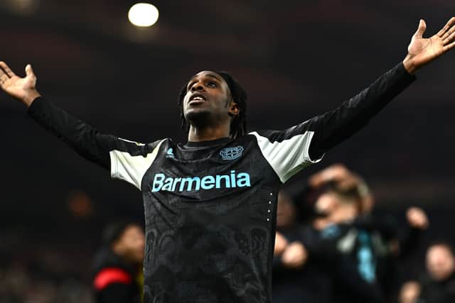 Ex-Celtic right-back Jeremie Frimpong is excelling at Bayer Leverkusen