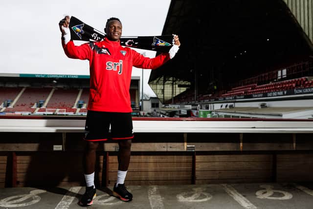 Victor Wanyama will spend the rest of the season at Dunfermline Athletic.