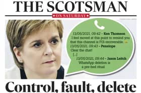 The Scotsman is in running for front page of the year 