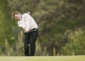 Colin Gillies in action during the 2002 Volvo PGA Championship on the West Course at Wentworth 