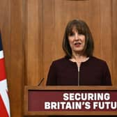 Chancellor Rachel Reeves takes questions from the media after delivering her Spring Statement to MPs (Picture: Ben Stansall)