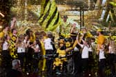 Electric Umbrella made Simon break the rules and issue a second Golden Buzzer
