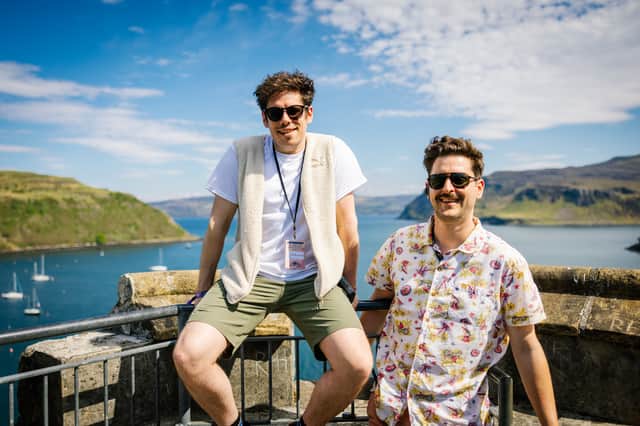 Niall Munro and Michael Pelligrotti, co-directors of Skye Live.