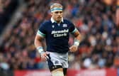 Scotland's Dylan Richardson in action during the autumn series match against Australia in November. 