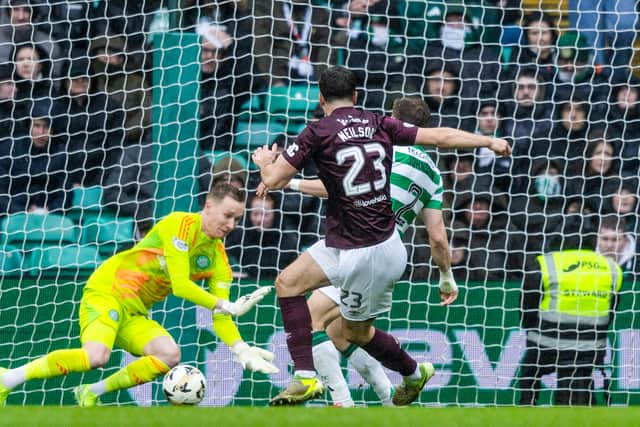 Celtic goalkeeper Viljami Sinisalo will continue to deputise for the injured Kasper Schmeichel (Photo by Craig Foy / SNS Group)