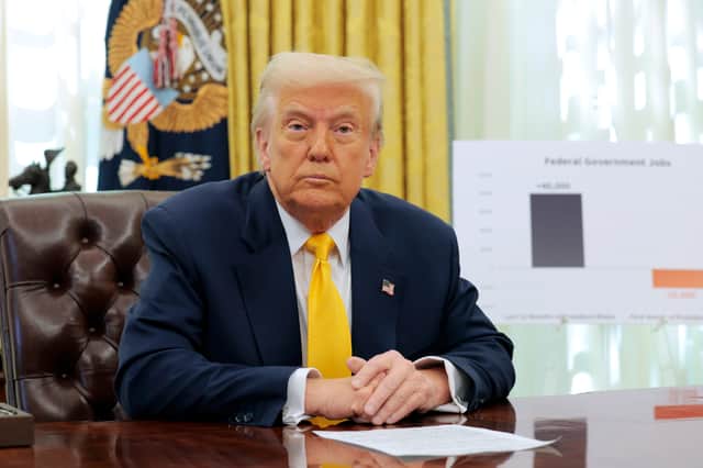 The UK is trying to negotiate exemptions from Donald Trump's tariffs (Picture: Anna Moneymaker)