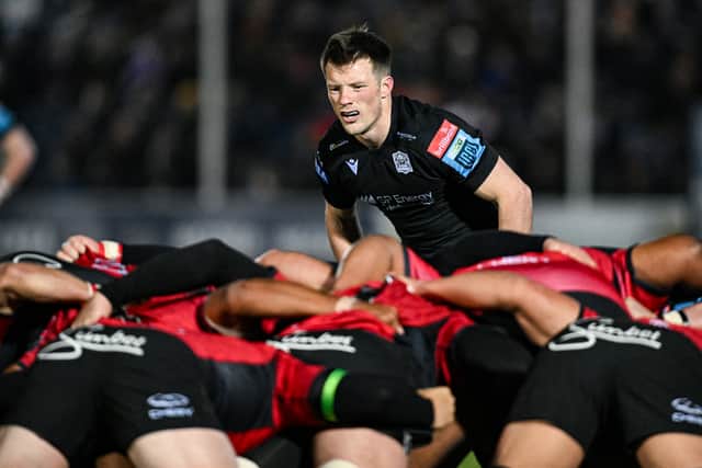Glasgow Warriors' George Horne broke the club's try-scoring record during the win over the Emirates Lions.