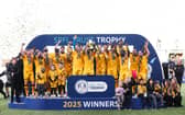 Livingston got their hands on the SPFL Trust Trophy with a 5-0 win over Queen's Park.