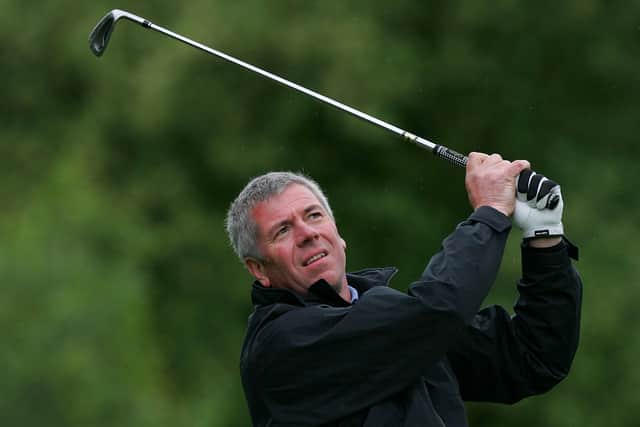 Garry Harvey, now The R&A's official engraver, was a leading player at one time on the Tartan Tour