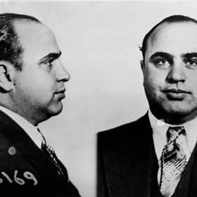 A mugshot of Al Capone, the infamous American gangster who was jailed for failing to pay his taxes (Picture: Apic)