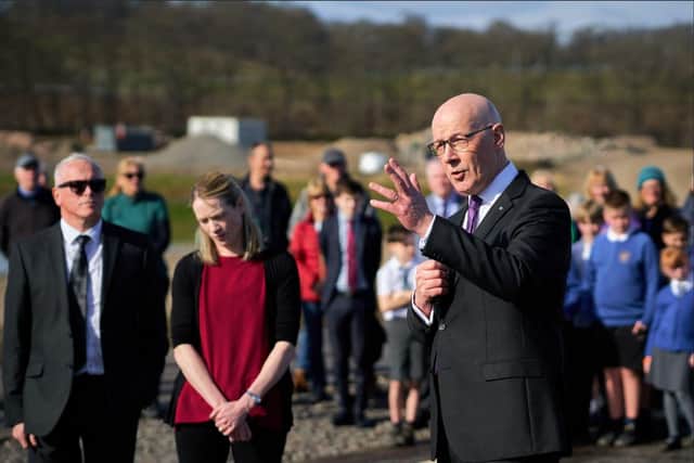 First Minister John Swinney opens Destiny Bridge
