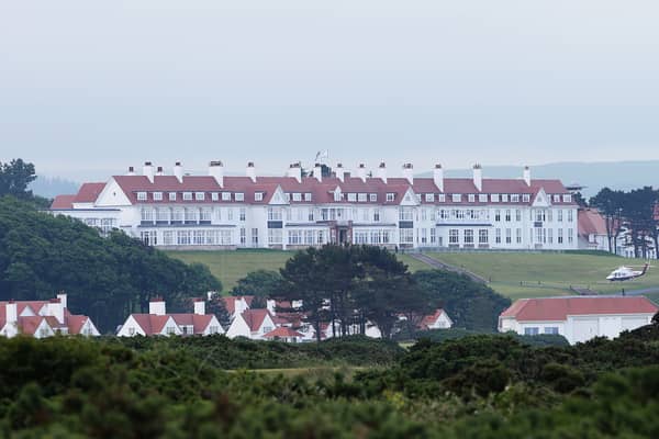 General view of Turnberry hotel in South Ayrshire