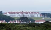 General view of Turnberry hotel in South Ayrshire