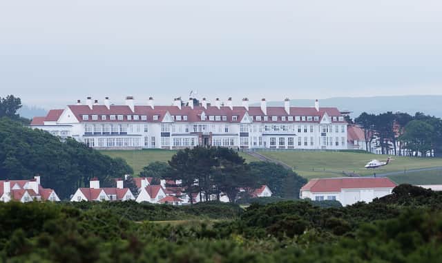General view of Turnberry hotel in South Ayrshire