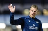 Edinburgh's Duhan van der Merwe was injured in the BKT United Rugby Championship match against the Dragons.