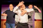 Ross Allan, Stephen Docherty and Craig Mclean in Dancing Shoes