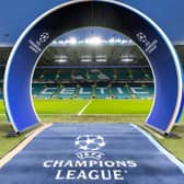 Celtic Park pictured before the Champions League knock-out play-off round between Celtic and Bayern Munich in February.  (Photo by Craig Williamson / SNS Group)