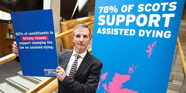 Liberal Democrat MSP Liam McArthur is advancing his Assisted Dying for Terminally Ill Adults (Scotland) Bill through Holyrood