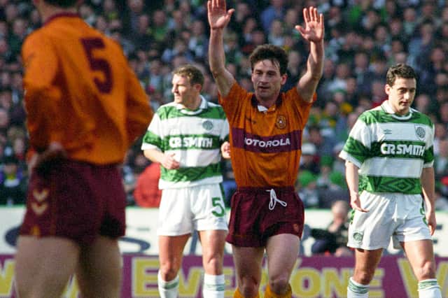 Former Motherwell striker Dougie Arnott was never capped for Scotland.