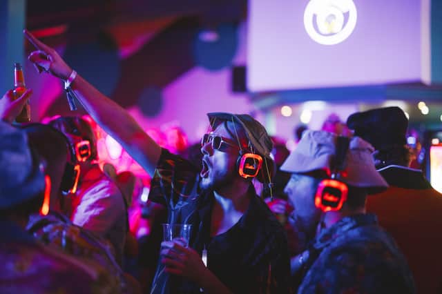 Silent disco at Butlin's
