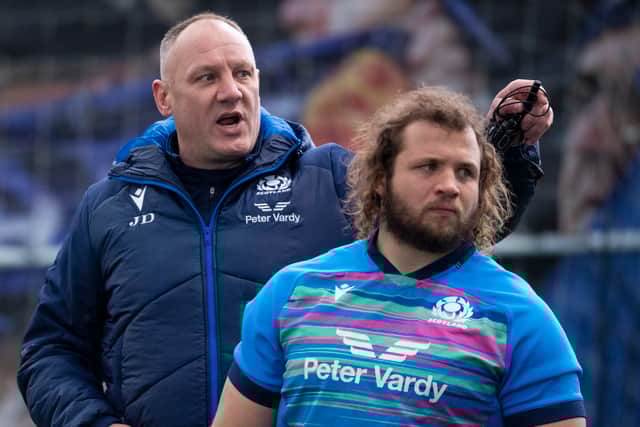 Pierre Schoeman says he has learned from John Dalziel, the Scotland forwards coach.