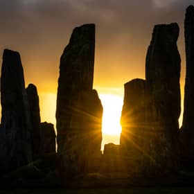 Calanais Standing Stones on the Isle of Lewis is one of the great Neolithic sites in the west of Europe.