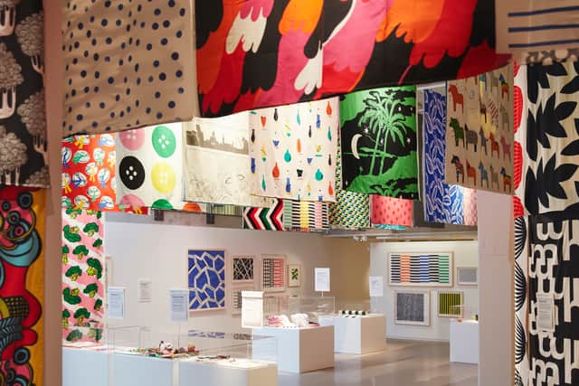 The patterns will be on show at the Dovecot Gallery in Edinburgh.