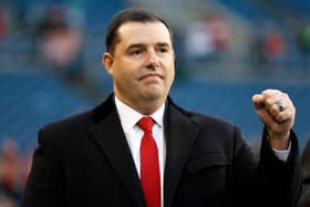Jed York, owner of the San Francisco 49ers, says the franchise has no direct financial involvement in the Rangers takeover deal. (Photo by Steph Chambers/Getty Images)