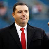 Jed York, owner of the San Francisco 49ers, says the franchise has no direct financial involvement in the Rangers takeover deal. (Photo by Steph Chambers/Getty Images)