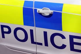 A 13-year-old boy was taken to hospital following the collision