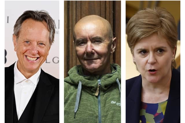 Actor Richard E Grant, author Irvine Welsh, and former first minister Nicola Sturgeon are among those to sign the letter