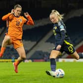 Scotland Women return to Nations League action against Germany Women this evening. Cr: SNS Group.